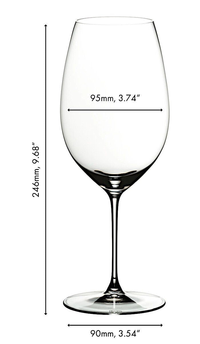 RIEDEL 6449/30 VERITAS Neue Welt Shiraz Weinglas 2er Set
