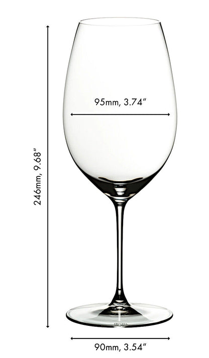RIEDEL 6449/30 VERITAS Neue Welt Shiraz Weinglas 2er Set