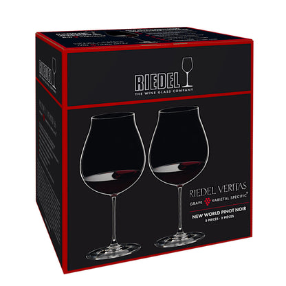 RIEDEL 6449/67 VERITAS Neue Welt Pinot Noir, Nebbiolo & Rosé Champagnerglas 2er Set