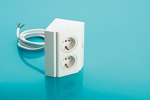 Eckbox-3 / Steckdoseneinheit / Steckdosen / Eck-Steckdose – Bild 2