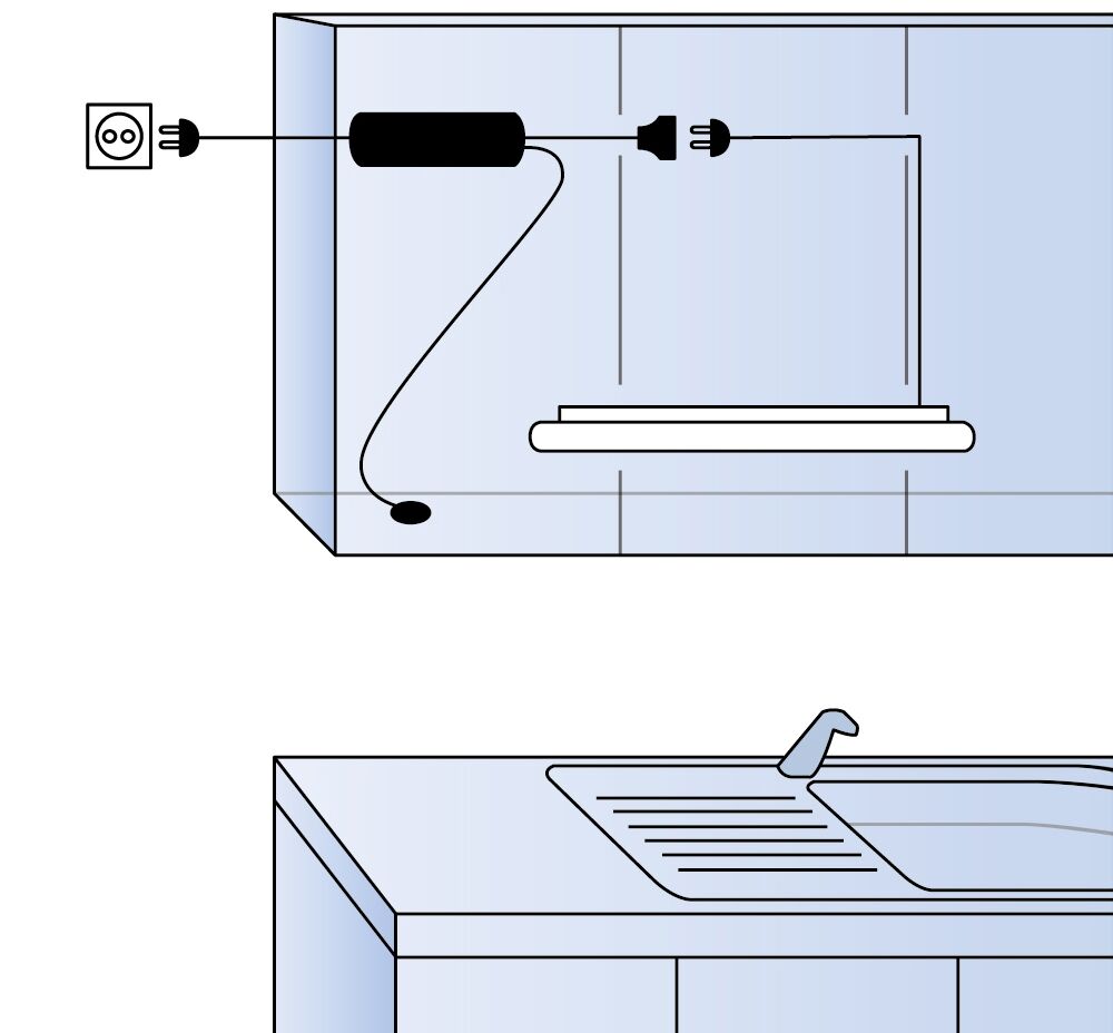 SENSOR 1 - Berührungsloser Lichtschalter / Schalter / Schalteinheit / Bewegungsmelder – Bild 2