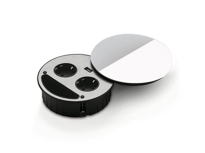 SMILE Doppelsteckdose USB / Tischsteckdose / Steckdose / Doppel-Steckdose – Bild 4