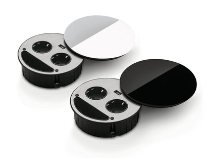 SMILE Doppelsteckdose USB / Tischsteckdose / Steckdose / Doppel-Steckdose – Bild 2