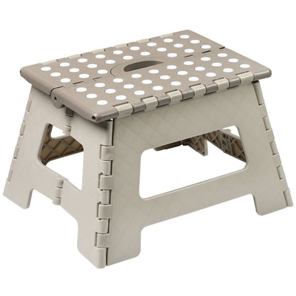 KESPER Klapptritt 70631 aus Kunststoff, beige / Hocker / Klappstiege