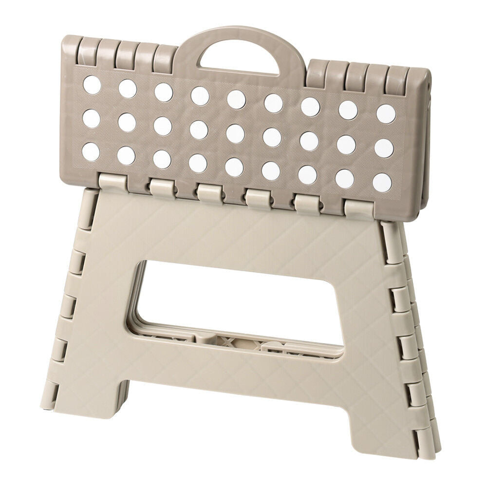 KESPER Klapptritt 70631 aus Kunststoff, beige / Hocker / Klappstiege