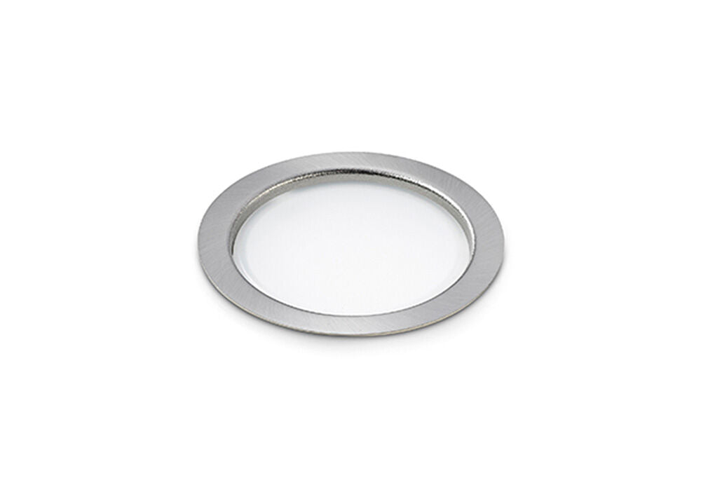 LED Ersatz - Einbauleuchte warmweiß für Razzo 1 und Rea 1 edelstahlfarbig / Ersatzleuchte