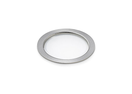 LED Ersatz - Einbauleuchte warmweiß für Razzo 1 und Rea 1 edelstahlfarbig / Ersatzleuchte