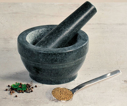 KESPER 71501 Mörser mit Schlegel aus Granit - dunkel / Granit-Mörser /