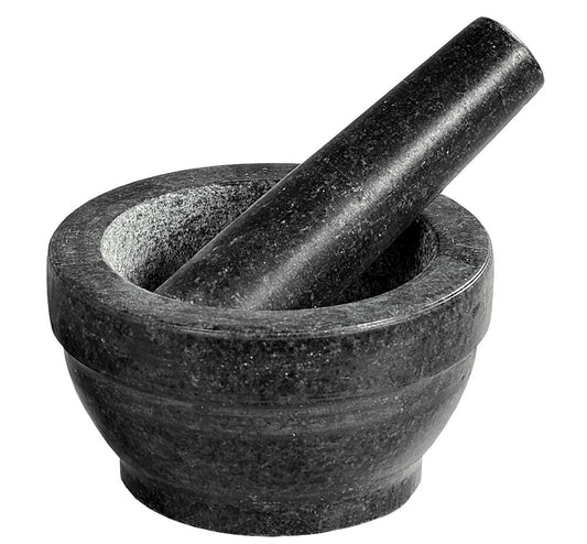 KESPER 71501 Mörser mit Schlegel aus Granit - dunkel / Granit-Mörser /