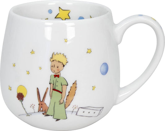 KÖNITZ 1111432362 Kuschelbecher 420 ml LE PETIT PRINCE - Secret (Französisch), Porzellan