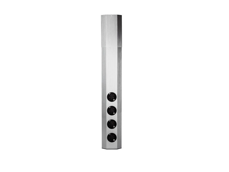 BACHMANN 923.006 CASIA Universal-Steckdosenleiste ALU 4x Schuko – Bild 4