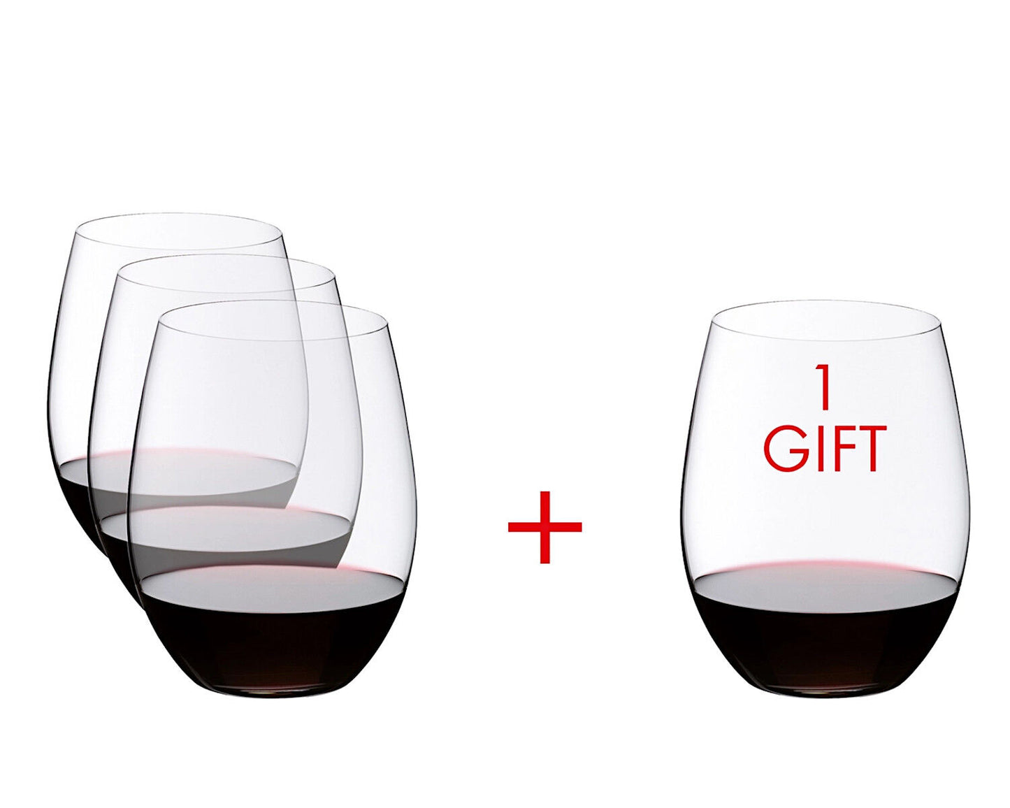 RIEDEL 7414/0 THE O WINE TUMBLER Cabernet/Merlot VORTEILSSET - KAUF 4 ZAHL 3 – Bild 5