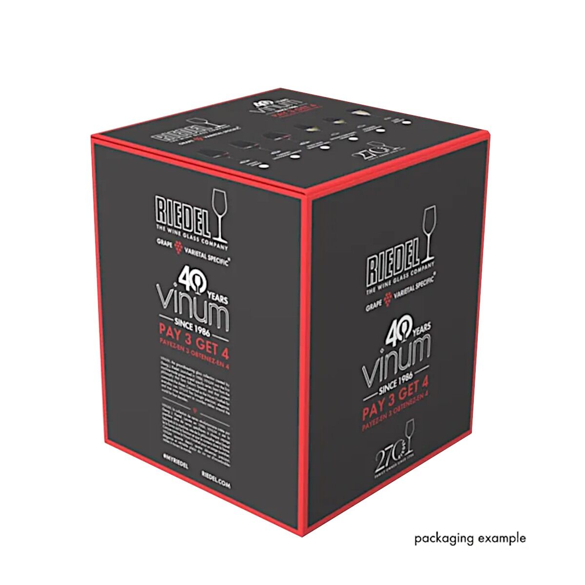 RIEDEL 7416/0-40 VINUM Cabernet / Merlot Weinglas VORTEILSSET - KAUF 4 ZAHL 3 – Bild 6