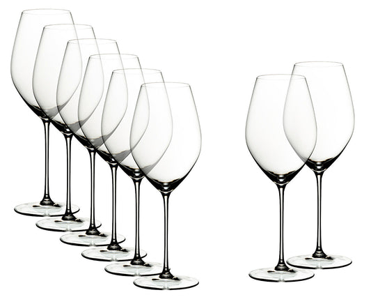 RIEDEL 7449/28 VERITAS Champagner Weinglas VORTEILSSET - KAUF 8 ZAHL 6