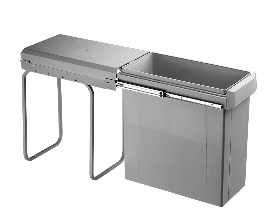 WESCO 755630-85 Abfallsorter 30 Liter Big-Boy 30 DT light-grey ab 30 cm Schrankbreite