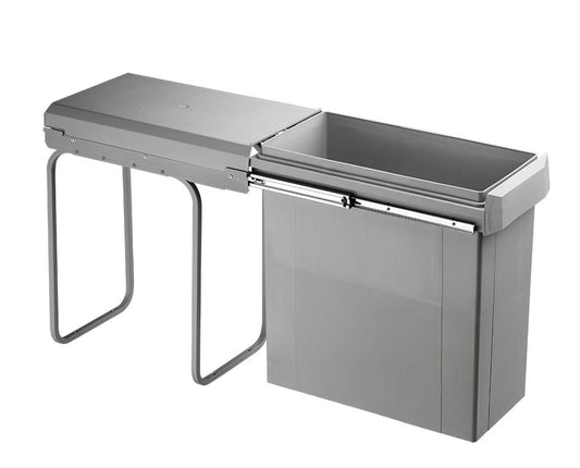 WESCO 755630-85 Abfallsorter 30 Liter Big-Boy 30 DT light-grey ab 30 cm Schrankbreite