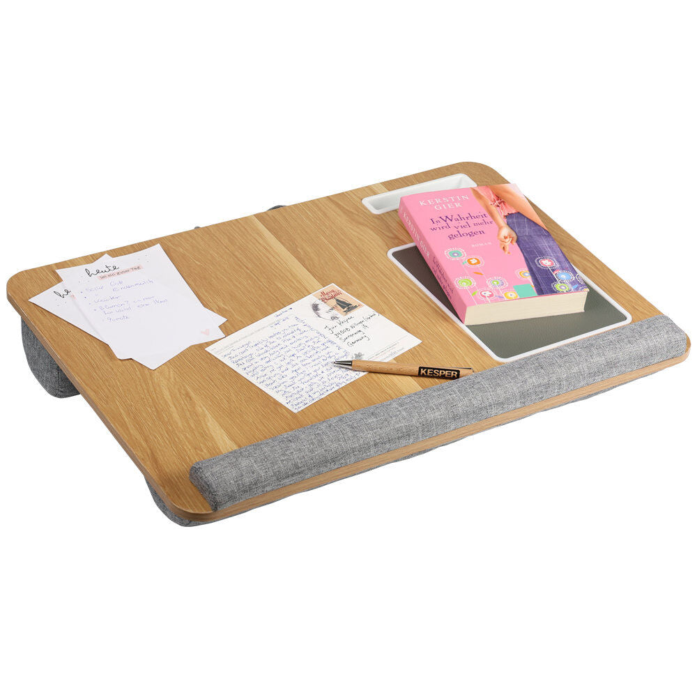KESPER 77623 Laptop-Knietablett, MDF, FSC, 54,5 x 35,5 x 9,5 cm