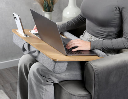 KESPER 77623 Laptop-Knietablett, MDF, FSC, 54,5 x 35,5 x 9,5 cm