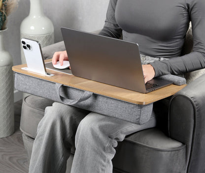 KESPER 77623 Laptop-Knietablett, MDF, FSC, 54,5 x 35,5 x 9,5 cm