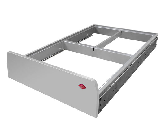 Rahmen mit Schienen 40DT alu grau / Ersatzteil / Ersatzrahmen / Ersatzteil Wesco