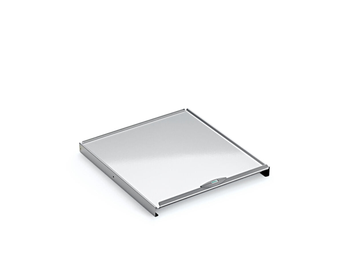 NABER 8010153 Gesamtdeckel 400 Cox® silber, 337 x 390 x 47,1 mm