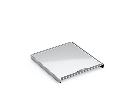 NABER 8010153 Gesamtdeckel 400 Cox® silber, 337 x 390 x 47,1 mm