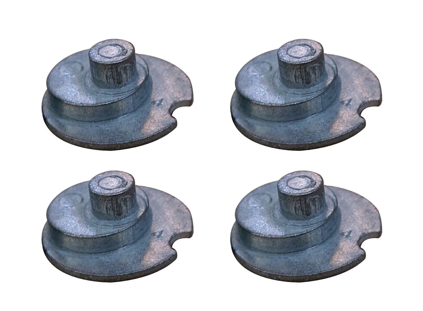 NABER 8010155 Arretierungsschrauben (Kreuz) im 4er-Set für Cox Abfallsorter mit Frontauszug – Bild 2