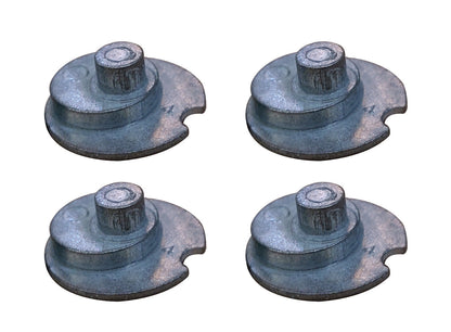 NABER 8010155 Arretierungsschrauben (Kreuz) im 4er-Set für Cox Abfallsorter mit Frontauszug – Bild 2