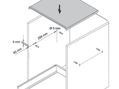 COX BOX Gesamtdeckel, silber für Abfallsorter COX CAST 450 / Ersatzdeckel / Sorterdeckel – Bild 4