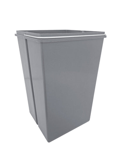 WESCO Ersatzeimer 15 L für Abfallsammler DOUBLE-BOY 410 X / 300-2, alugrau (Art.-Nr. 8011912)
