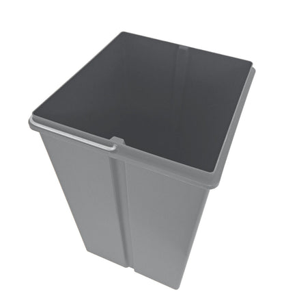 WESCO Ersatzeimer 15 L für Abfallsammler DOUBLE-BOY 410 X / 300-2, alugrau (Art.-Nr. 8011912) – Bild 2