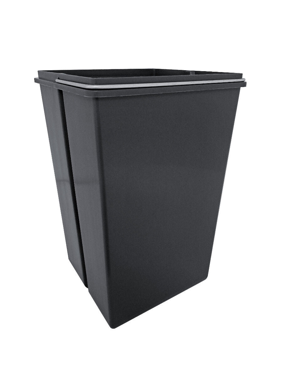 WESCO Ersatzeimer 15 L für Abfallsammler DOUBLE-BOY 410 X / 300-2, anthrazit (Art.-Nr. 8011916)