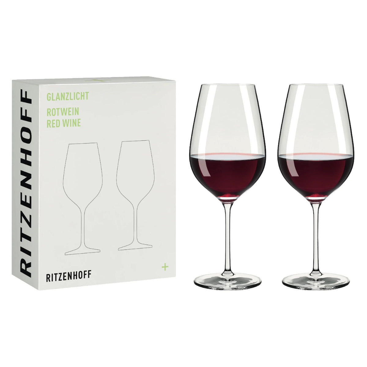 Ritzenhoff 8011001 Rotweinglas-Set #1 GLANZLICHT RDT 2024 in Geschenkbox