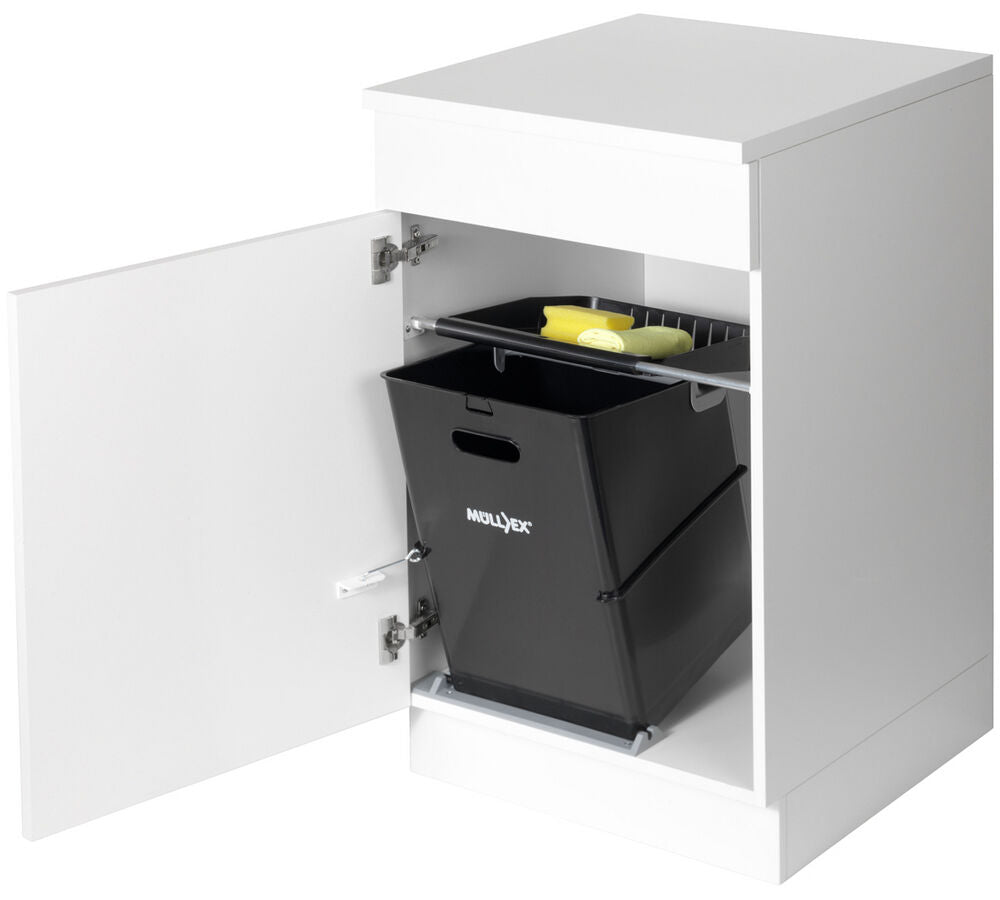 MÜLLEX SINGLE 35 Abfallsystem mit Kippsystem 35 Liter ab 40 cm Schrankbreite