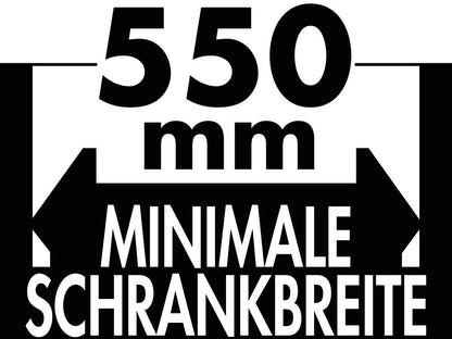 MÜLLEX Boxx 55/60-R BIO Abfallsystem inklusive Auszugssystem als Vollauszug, 47 (41+5+1) Liter / ab 55 cm Schrankbreite… – Bild 7