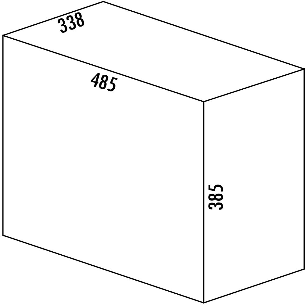 WESCO 757711-85 Abfallsorter 40 (4x10) Liter QUARTA 1 ab 40 cm Schrankbreite – Bild 2