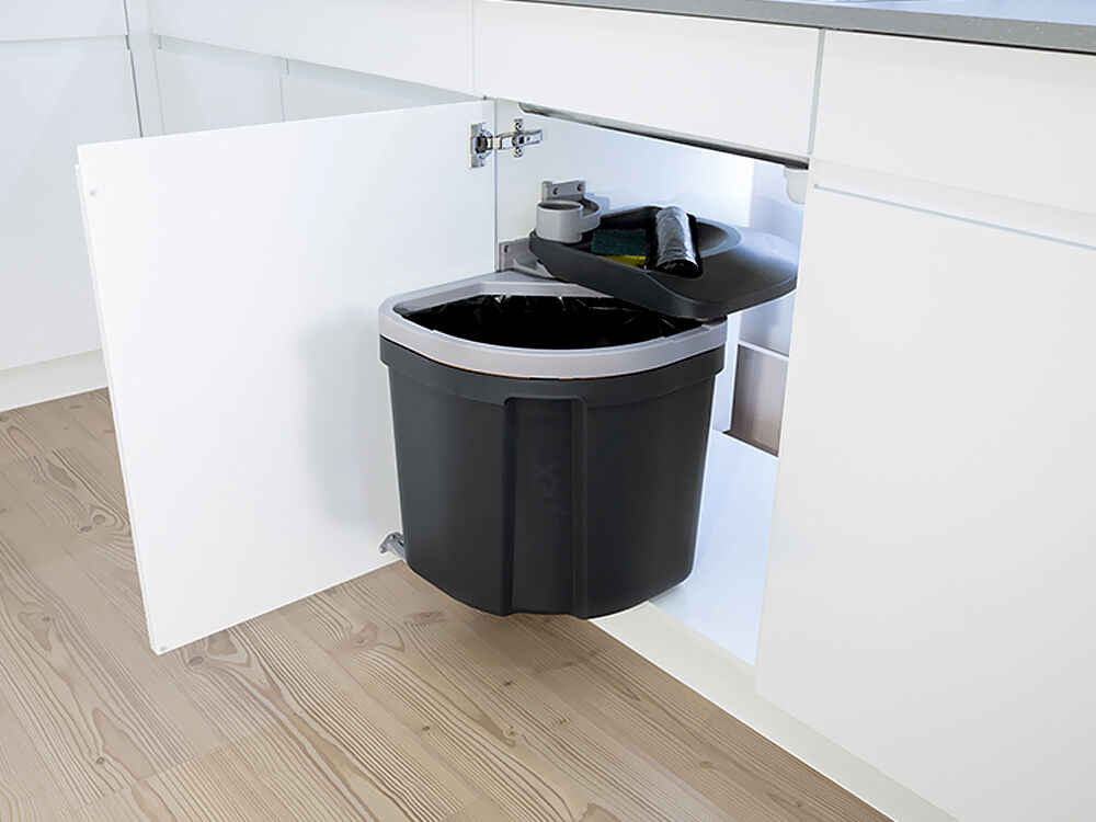 MÜLLEX 4915.40 Abfallsystem 35 Liter EURO FLEXX ab 45 cm Schrankbreite – Bild 3