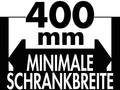MÜLLEX SINGLE 35 Abfallsystem mit Kippsystem 35 Liter ab 40 cm Schrankbreite – Bild 4