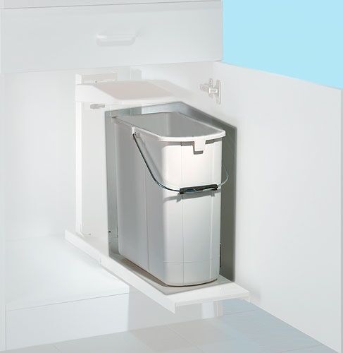 WESCO M7502010-1 Ersatzeimer 19 l weiß für VARIO Abfallsystem Maße (B x H x T): 360 x 360 x 185 mm / Einsatz /…