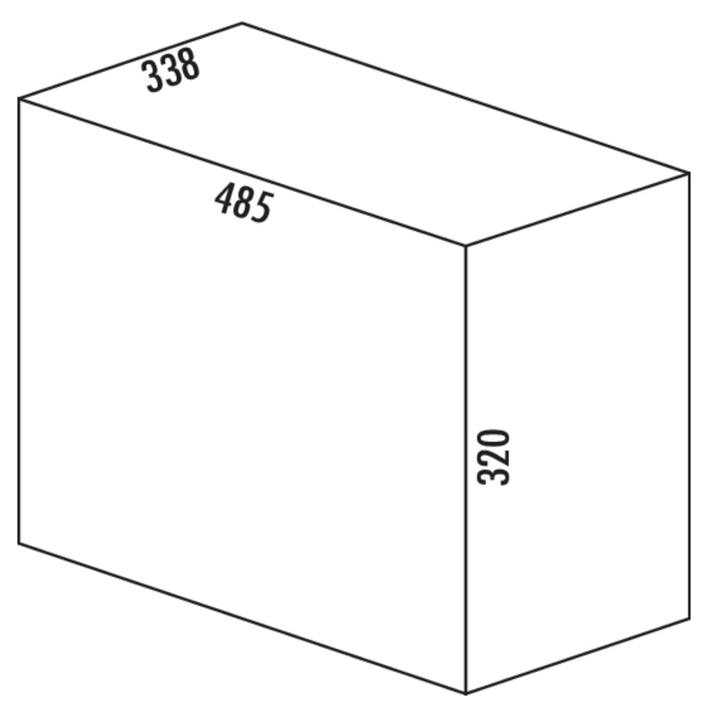 WESCO 787811-85 Abfallsorter 32 (2x16) Liter DOUBLE 2 ab 40 cm Schrankbreite – Bild 2