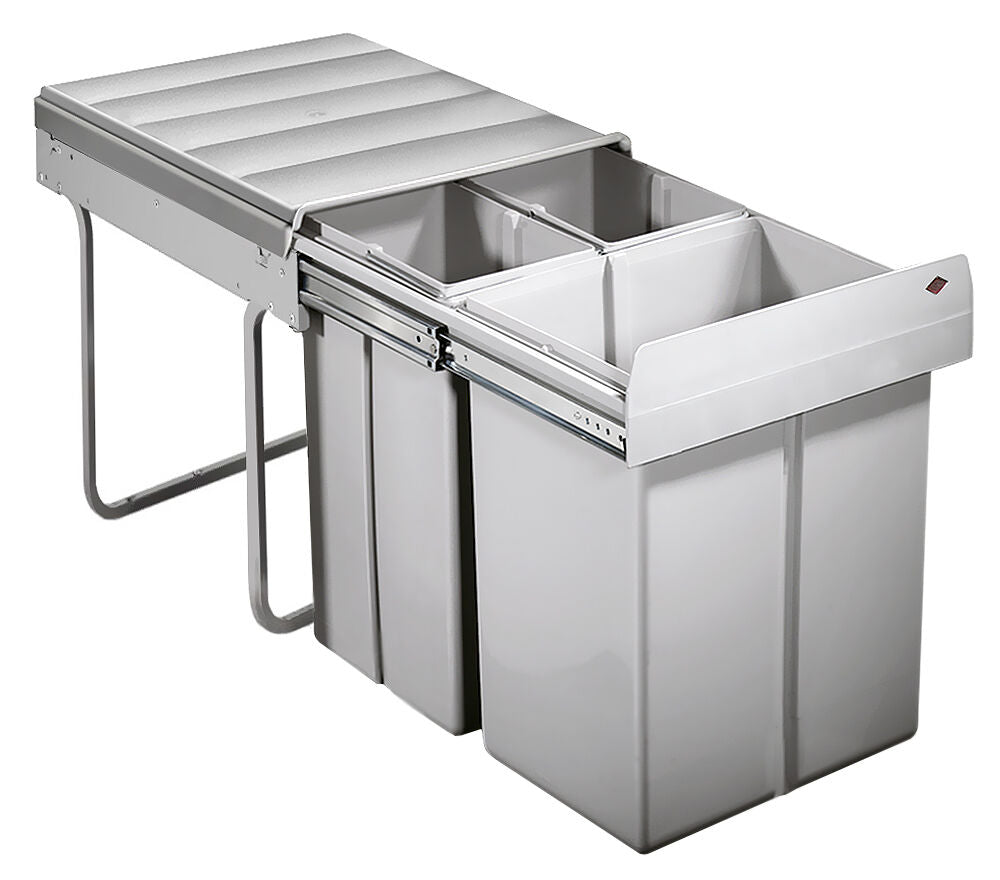 WESCO 757721-85 Abfallsorter 40 (2x10 + 20) Liter TRENTA 5 ab 40 cm Schrankbreite