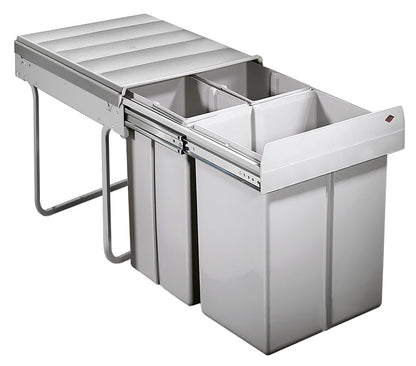 WESCO 757721-85 Abfallsorter 40 (2x10 + 20) Liter TRENTA 5 ab 40 cm Schrankbreite