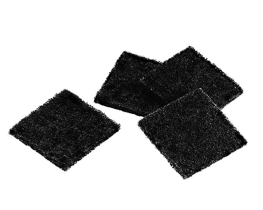 Bio Aktivkohle-Filter 9,5 x 9,5 cm für Abfallsorter / Aktivfilter / Kohlefilter / Filter für Abfallsorter