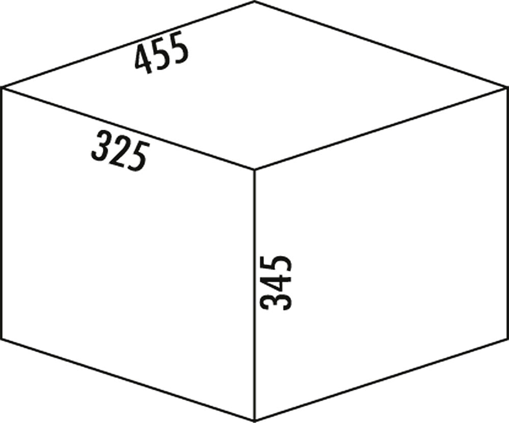 Abfallsorter TRIO SHORTY 31 Liter / ab 50 cm Schrankbreite / Abfalleimer / Abfallsammler / Mülleimer – Bild 2