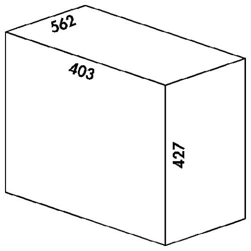 Abfallsorter EURO CARGO S-60/2 / 60 cm Schrankbreite / Hailo 3610-62 / Abfalleimer / Abfallsammler / Mülleimer – Bild 5