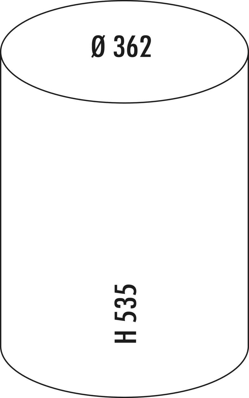 WESCO 134331-74 Baseboy 15 Abfalleimer in WEISS MATT mit 15 Liter Abfallvolumen und Fußtritt / Treteimer / Mülleimer