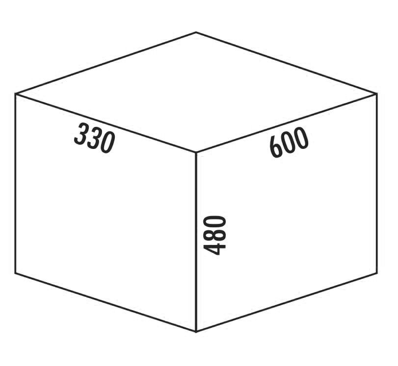 Wesco Abfallsammelsystem Pullboy Soft Fusion 480 K/600-1, anthrazit, 29 (1x29) Liter für 60 cm Schrank – Bild 3