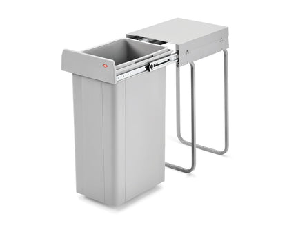 Wesco Abfallsorter 42 Liter Traditionline Single-Boy 545 S/300-1 ab 30 cm Schrankbreite, alugrau