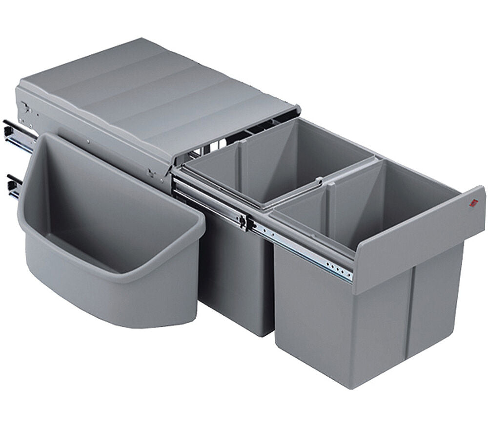 WESCO 782652-11 Abfallsorter für Eckschränke / CORNER BOY 2 / Abfalleimer / Abfallsammler / Mülleimer / Eckschrank
