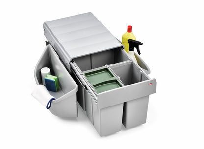 Abfallsorter CORNER BOY 3 für Diagonaleckschränke / Wesco 782653-11 / Trio-Master Corner 360 S/400-3 – Bild 2